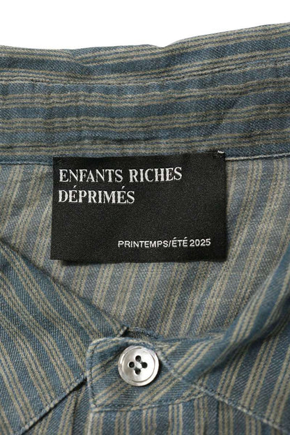 ENFANTS RICHES DEPRIMES Vintage Shirt Blue/Gray Size XXL