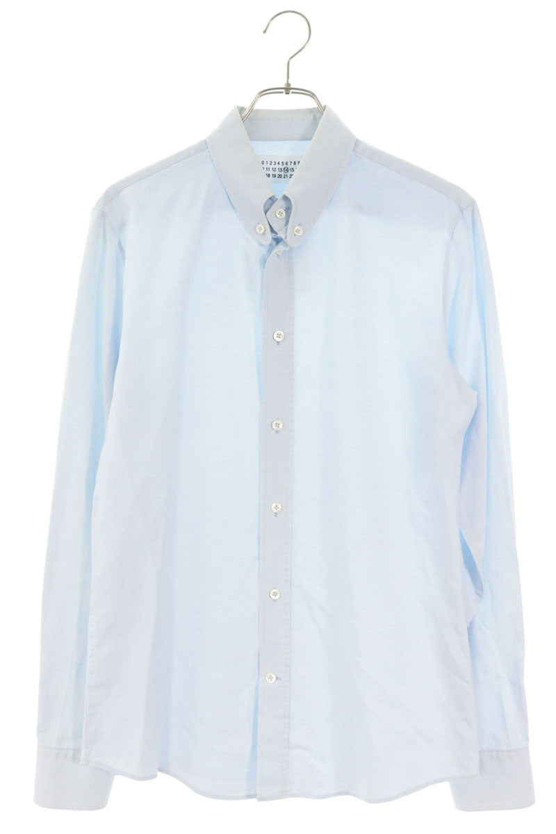 Maison Martin Margiela London Oxford BD Shirt Blue Size 48