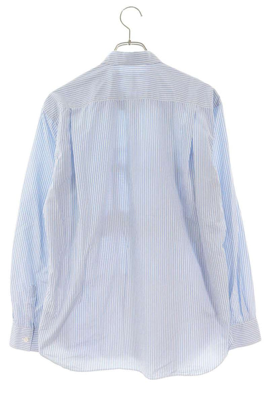 COMME des GARCONS SHIRT Stripe Patchwork Shirt Blue Size S