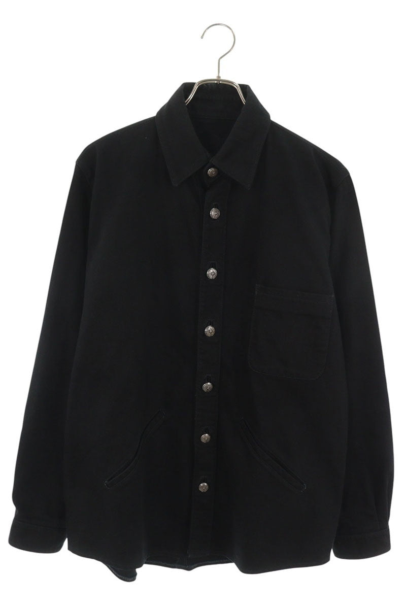 Chrome Hearts Back Flare Knee Cross Coverall Shirt Size M