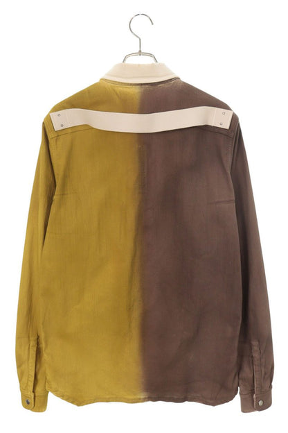 Rick Owens Multi Gradation Stretch Overshirt Shirt Size 48