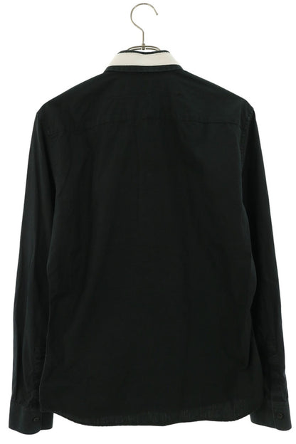 GIVENCHY Star Embroidered Shirt Black Size 39