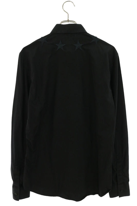 GIVENCHY Star Logo Shirt Black Size 39