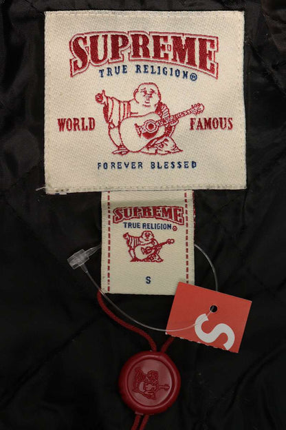 SUPREME 25AW True Religion Quilted Plaid Shirt Brown Size S