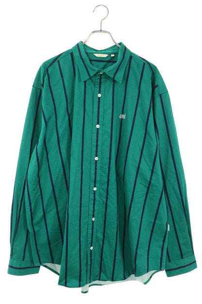 AIME LEON DORE 25SS Logo Embroidered Shirt XXL Size XXL