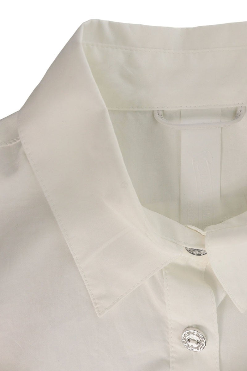 Chrome Hearts MAHAL KITA Oversized Long White L Shirt Size L