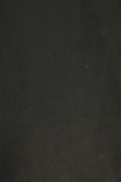 Rick Owens Lamb Leather Back Belt Long Shirt Black Size 50