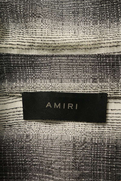 AMIRI Layered Stripe MA Embroidered Shirt Size S