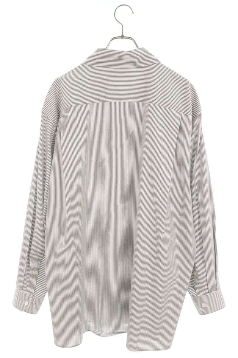 HED MAYNER Oversized Stripe Long Sleeve Shirt Size S