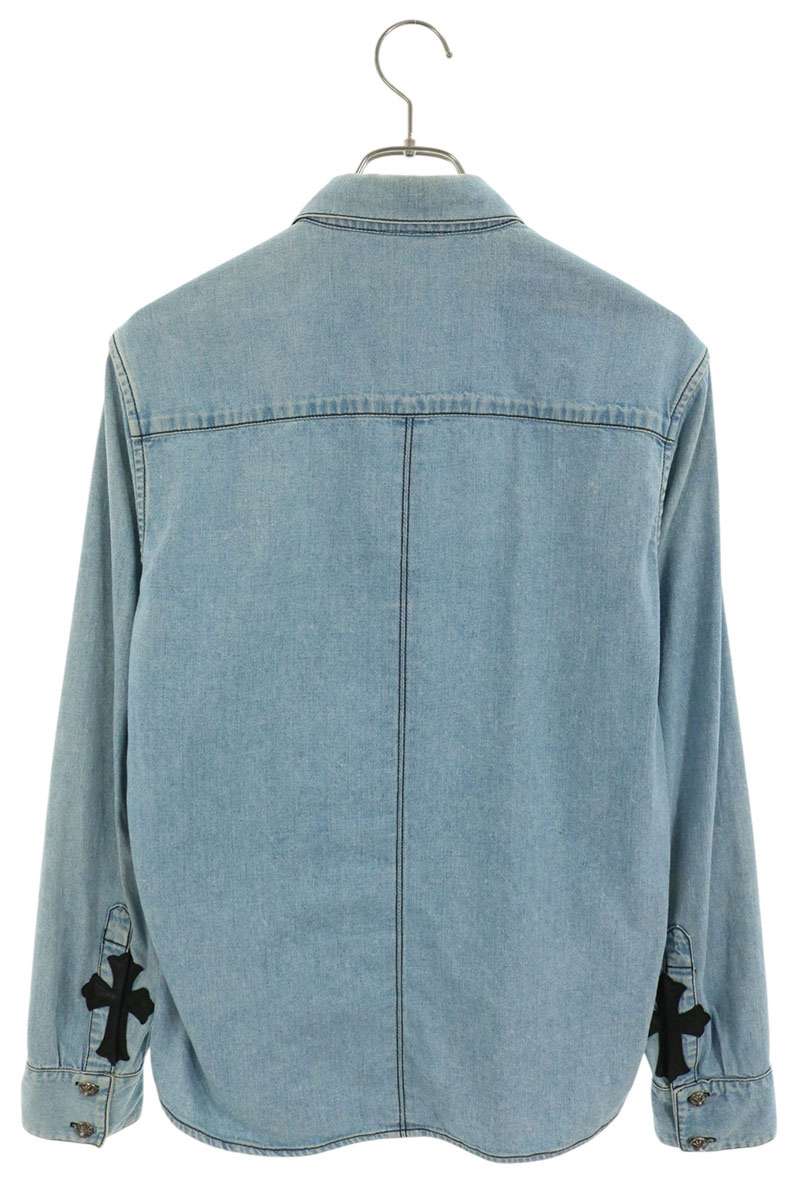 Chrome Hearts Loose Ends Cross Patch Shirt Multi Size M