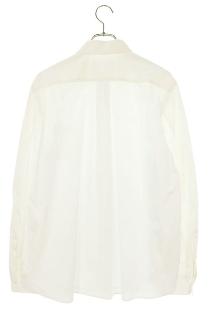 Sacai 26SS Mixed Material Poplin Shirt White Size 1