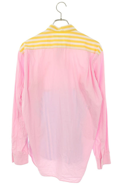 COMME des GARCONS SHIRT Stripe Gathered Shirt Multi Size M
