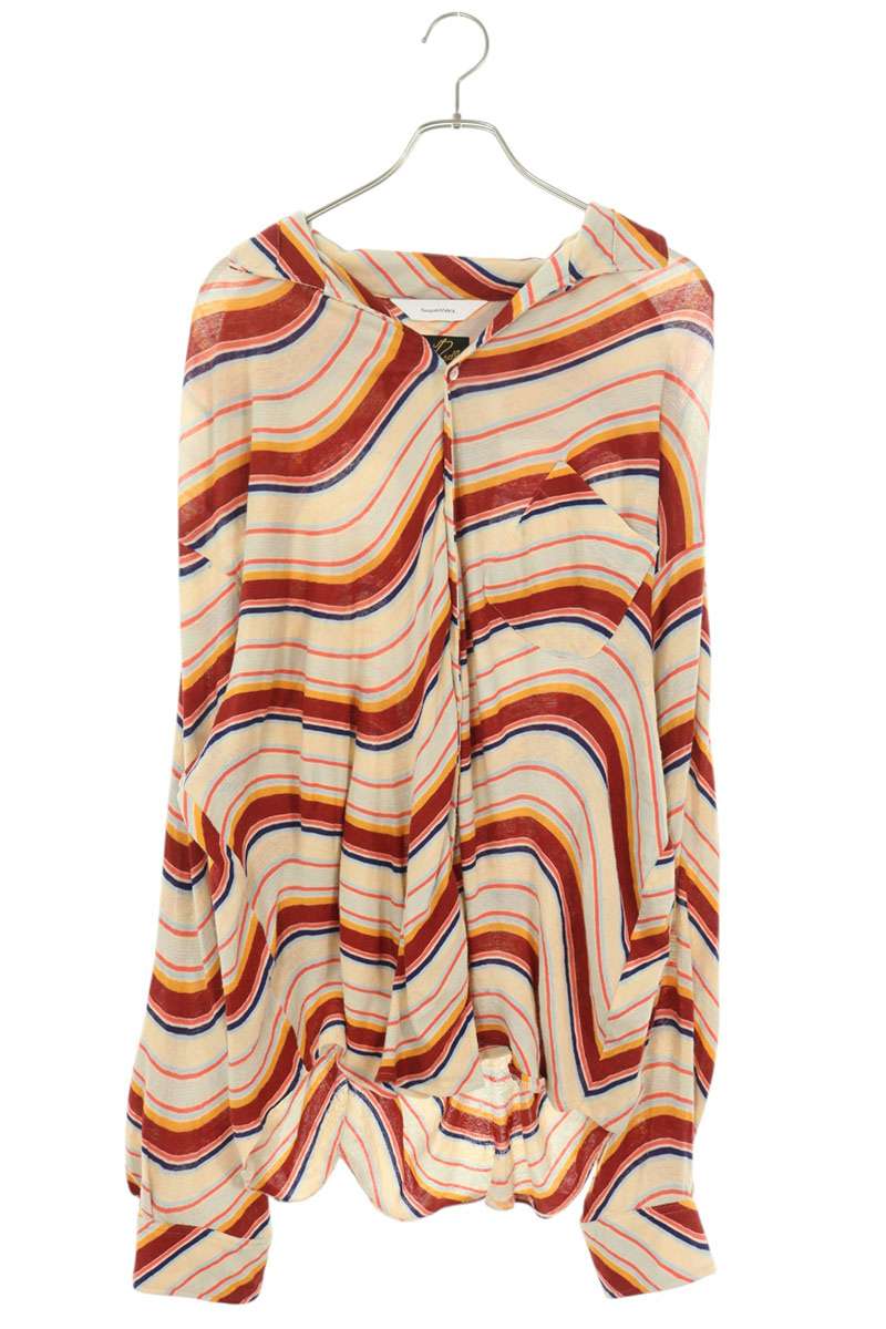 Needles 25SS Psychedelic Border Long Shirt Multi Size L