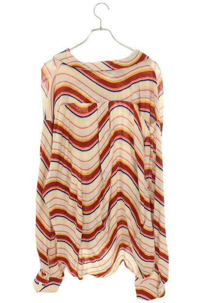 Needles 25SS Psychedelic Border Long Shirt Multi Size L