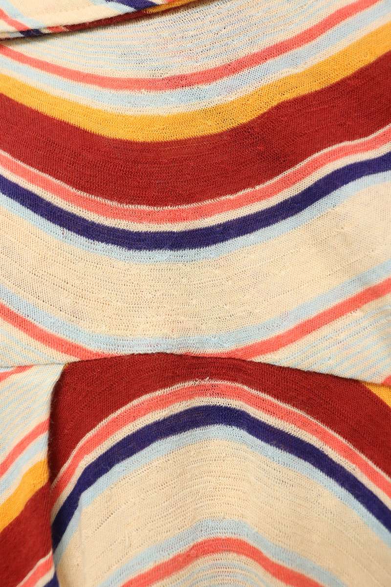 Needles 25SS Psychedelic Border Long Shirt Multi Size L