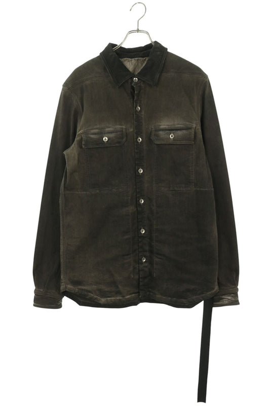 DRKSHDW SDK Coated Long Sleeve Shirt Black Size S
