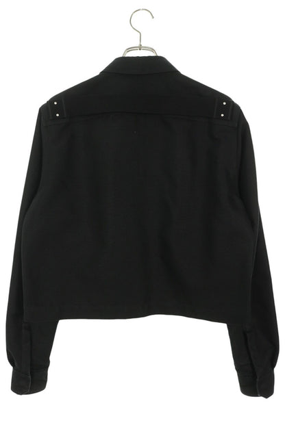 Rick Owens 26SS Tour Alice Zip Long Shirt Black Size 46