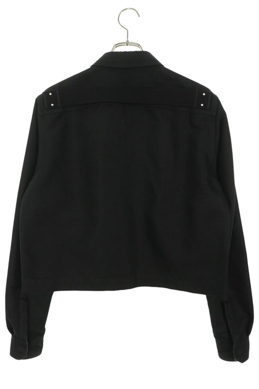 Rick Owens 26SS Tour Alice Zip Long Shirt Black Size 46
