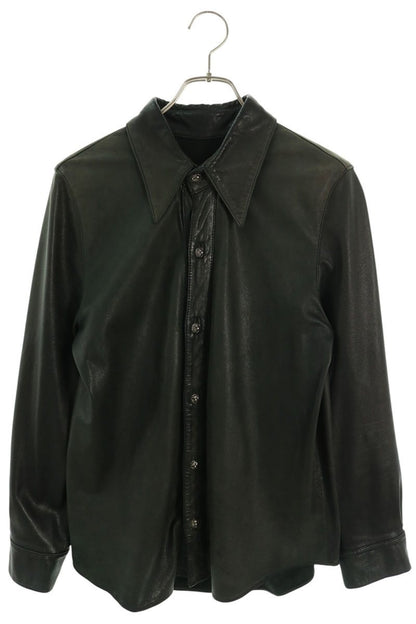 Chrome Hearts Cross Ball Button Long Sleeve Shirt Size S