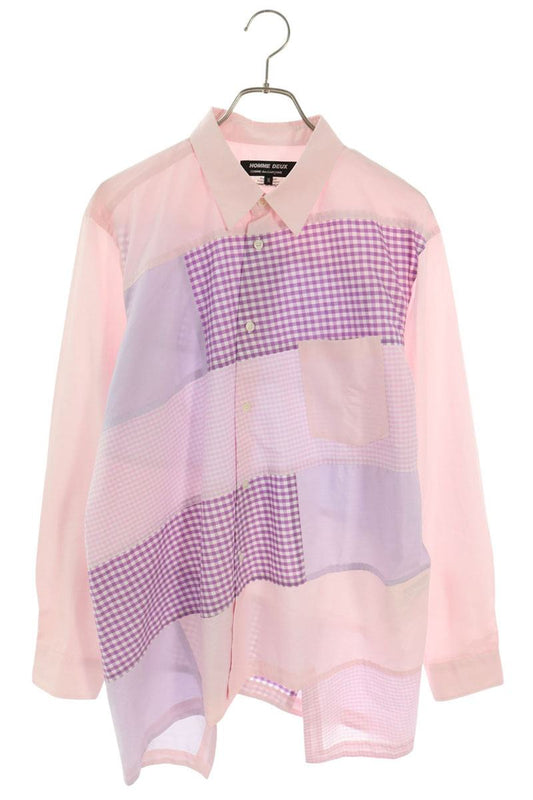 COMME des GARCONS HOMME DEUX AD2025 Shirt Pink Size M