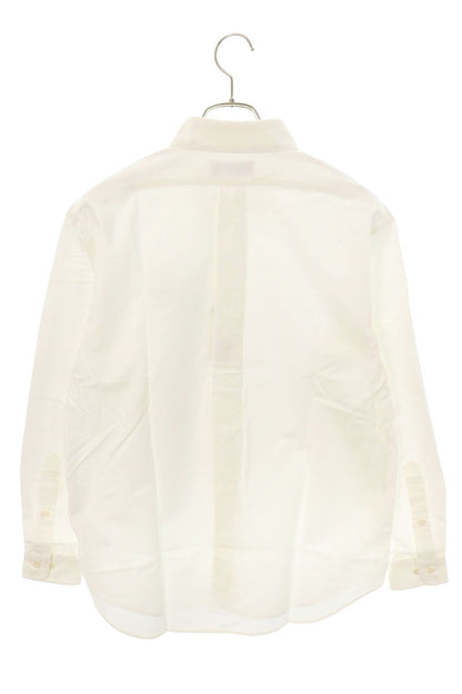 GOD SELECTION XXX Logo Oxford Long Sleeve Shirt White Size S