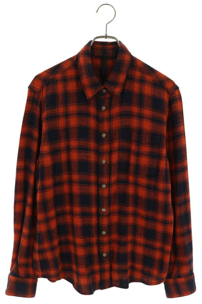 Chrome Hearts LOOSEENDS Long Sleeve CHECK Cross Shirt Multi Size M