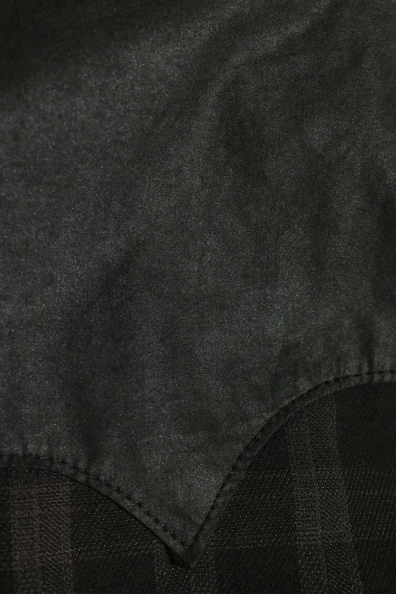 Chrome Hearts Western Button Large Cross Long Sleeve Shirt Size S