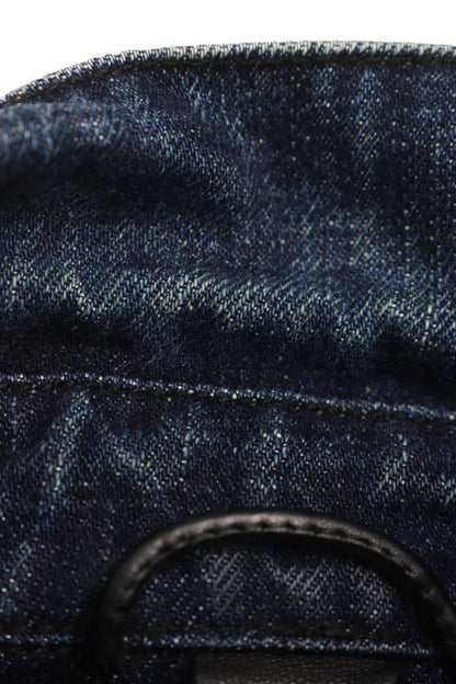 Chrome Hearts LOOSEENDS FBRC Denim Cross Shirt Indigo Size M