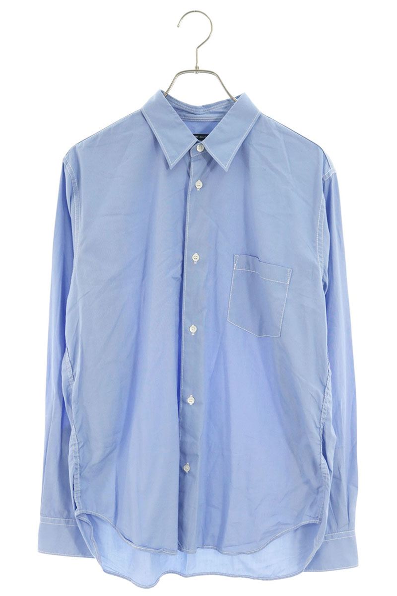 COMME des GARCONS HOMME Blue Cotton Shirt Size M
