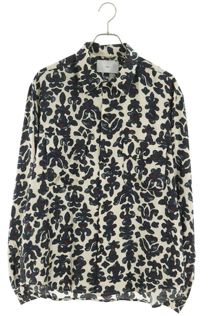 SUGARHILL 26AW Silk Open Collar Shirt Multi Size 3