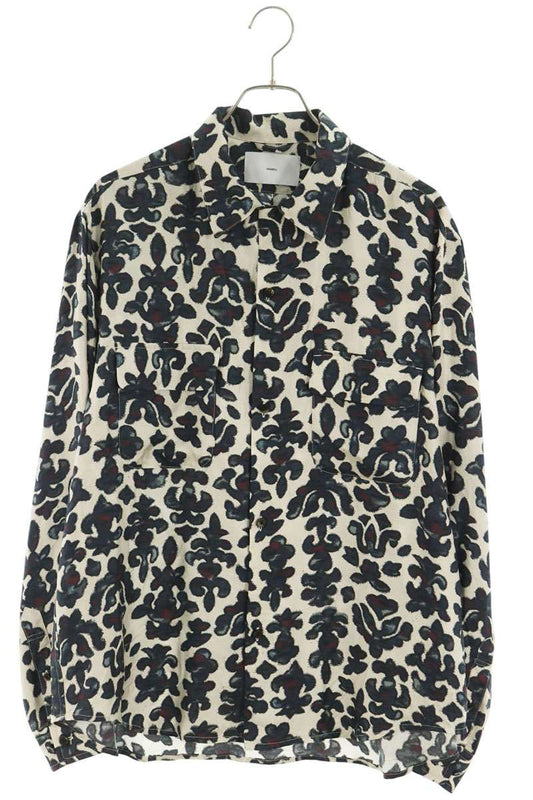 SUGARHILL 26AW Silk Open Collar Shirt Multi Size 3