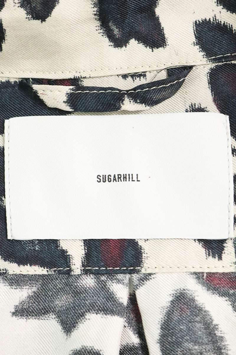 SUGARHILL 26AW Silk Open Collar Shirt Multi Size 3