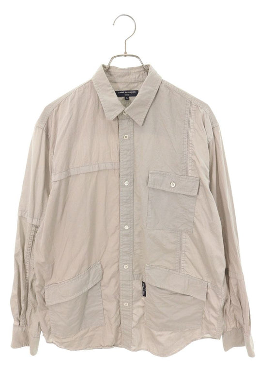 COMME des GARCONS HOMME Multi-Pocket Cotton Shirt Size L