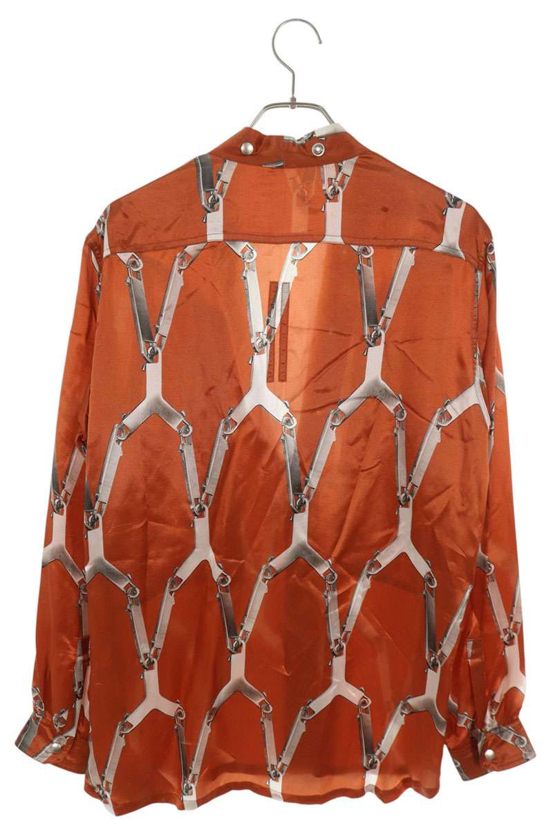 Rick Owens Multi Fog Pocket Rally Long Sleeve Shirt Size 38