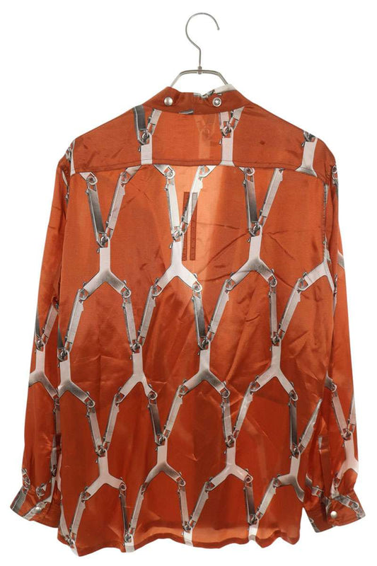 Rick Owens Multi Fog Pocket Rally Long Sleeve Shirt Size 38