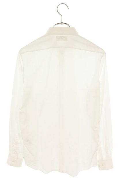 CELINE Cotton Button-Down Long Sleeve Shirt White Size 37