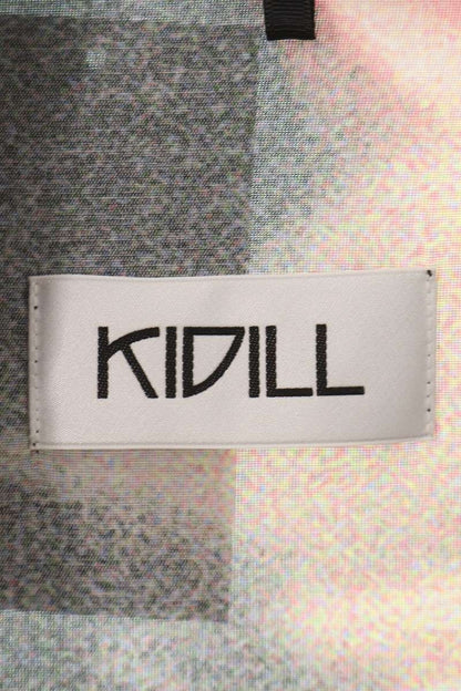 KIDILL Black Oversized Cupro Long Sleeve Shirt Size FREE