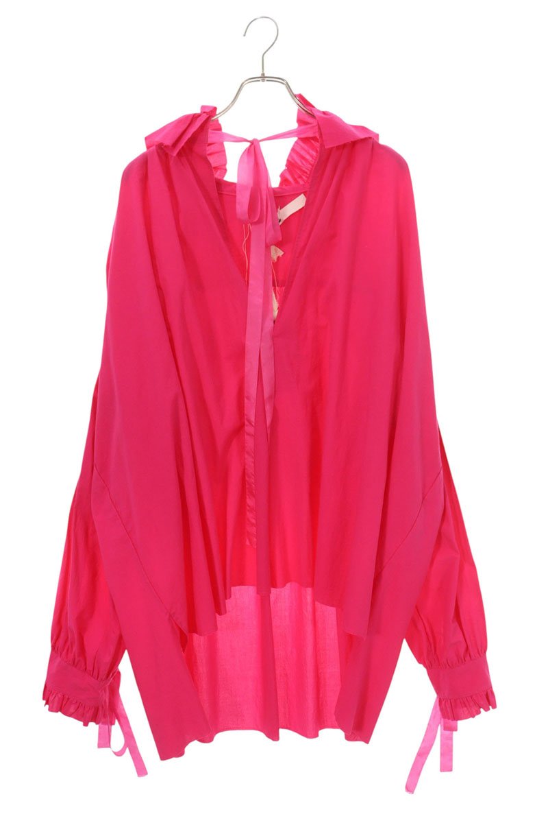 MIDORIKAWA 23AW Cotton Pullover Hoodie Pink Size FREE