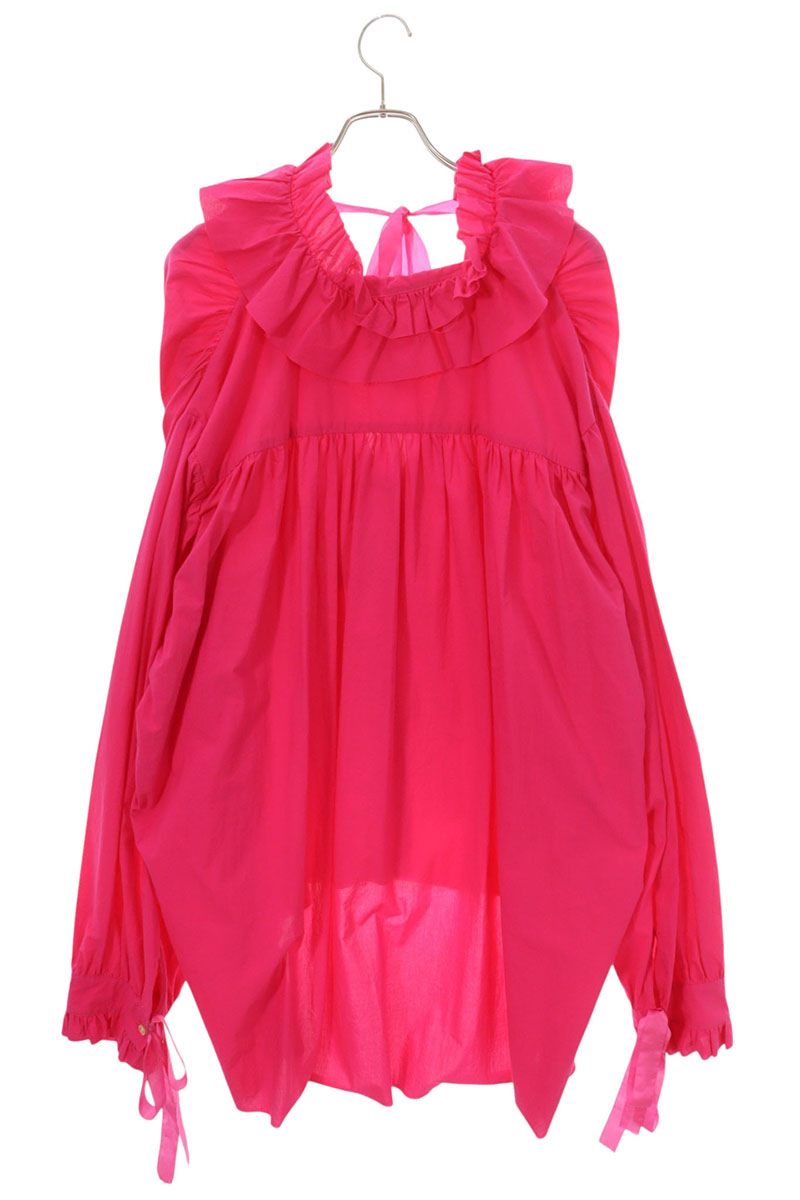 MIDORIKAWA 23AW Cotton Pullover Hoodie Pink Size FREE