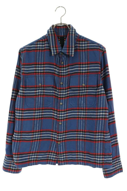 Chrome Hearts WORK DOG Cross Button Shirt Multi Size S