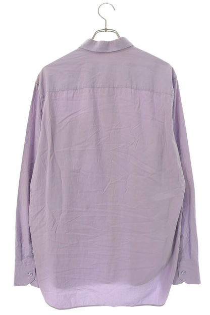 LOUISVUITTON 20SS Front Pocket Cotton Shirt Purple Size M