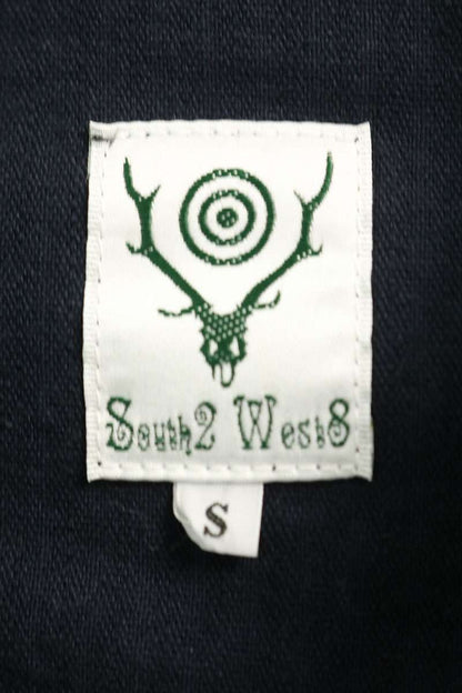 South2West8 Crazy Pattern Corduroy Shirt Multi Size S