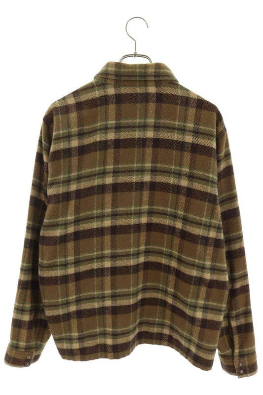 Chrome Hearts WORK DOG Plaid Flannel Shirt Multi Size L