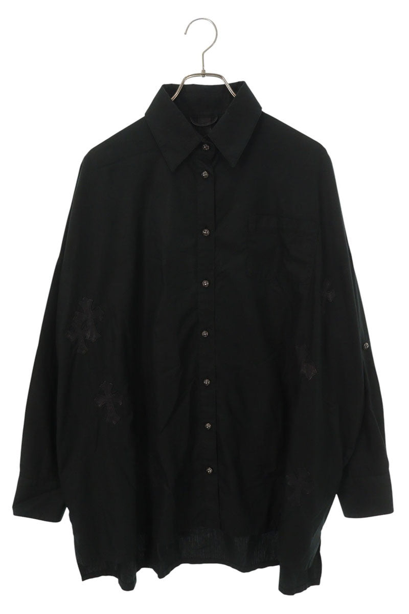 Chrome Hearts MAHAL KITA Cross Patch Shirt Size M