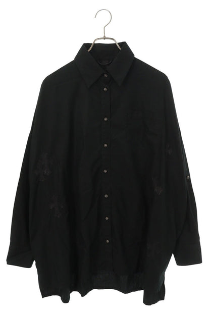 Chrome Hearts MAHAL KITA Cross Patch Shirt Size M