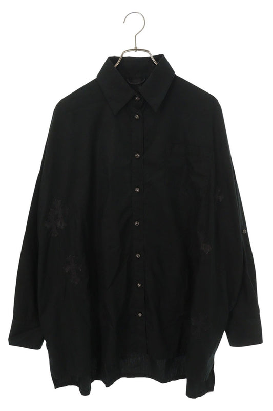 Chrome Hearts MAHAL KITA Cross Patch Shirt Size M