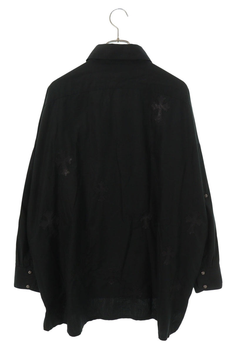 Chrome Hearts MAHAL KITA Cross Patch Shirt Size M