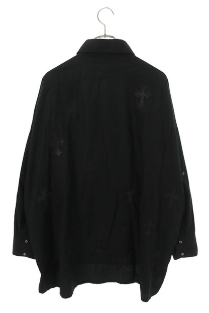 Chrome Hearts MAHAL KITA Cross Patch Shirt Size M