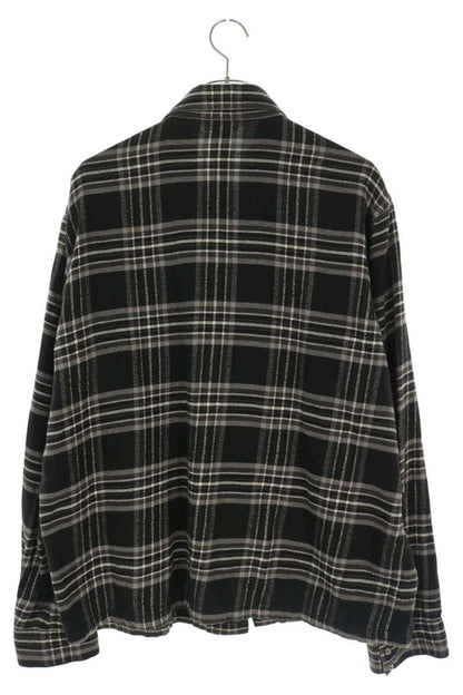 Chrome Hearts WORK DOG Plaid Flannel Shirt Size L