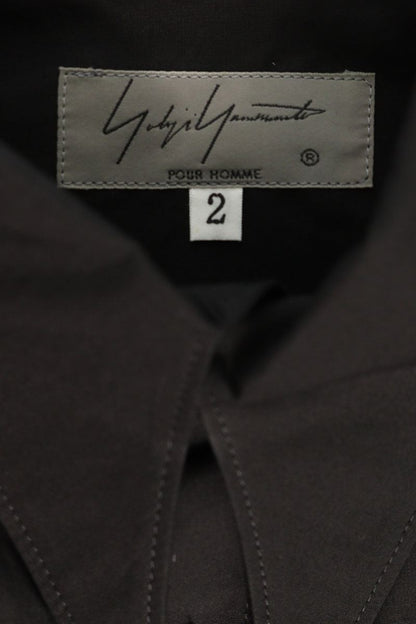 YOHJI YAMAMOTO POUR HOMME 17AW Collar Shirt Size 2